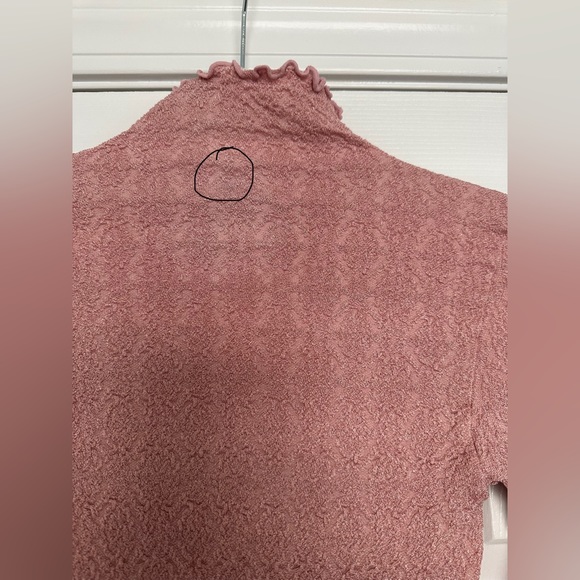 10. NWOT Free People Mara Mock Neck Bodysuit - Picture 4 of 7